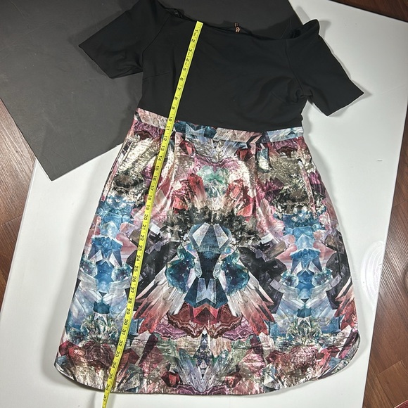 Ted Baker Keris Floral, Off Shoulder Dress - Picture 7 of 11